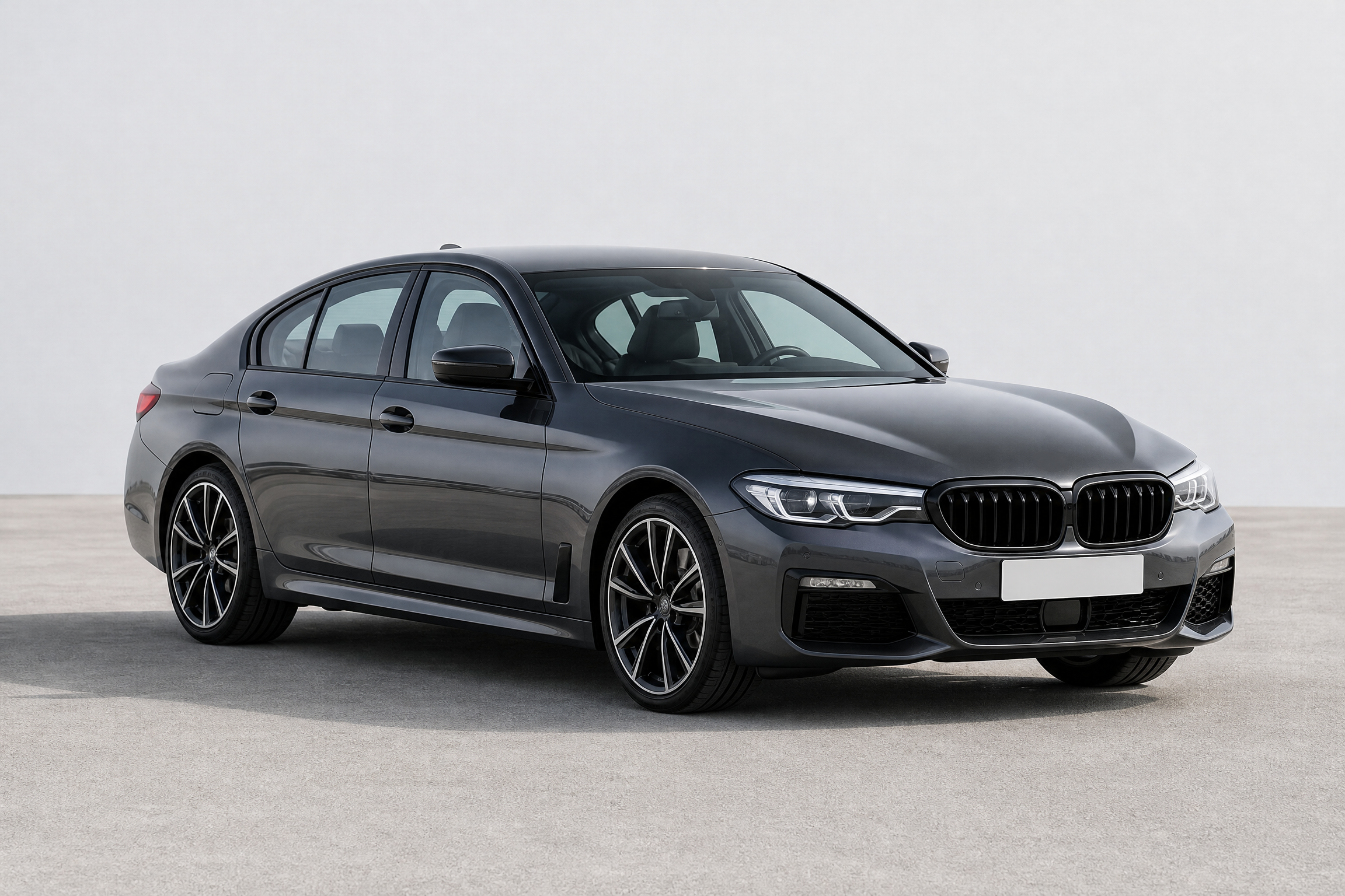 Graphite executive saloon